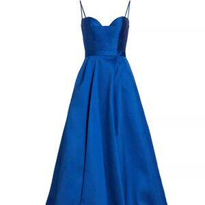 Vera Wang Bride Vihaan Sleeveless Mikado Gown